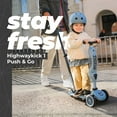 thumbnail image 5 of Open Box Scoot & Ride 2-in-1 Kids Scooter & Push Bar, Highwaykick 1 Push & Go, Steel, 5 of 12