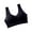 Black, variant on KIHOUT Deals Women Bra Solid Vest Camisole Breathable Push Up Tops Underwear