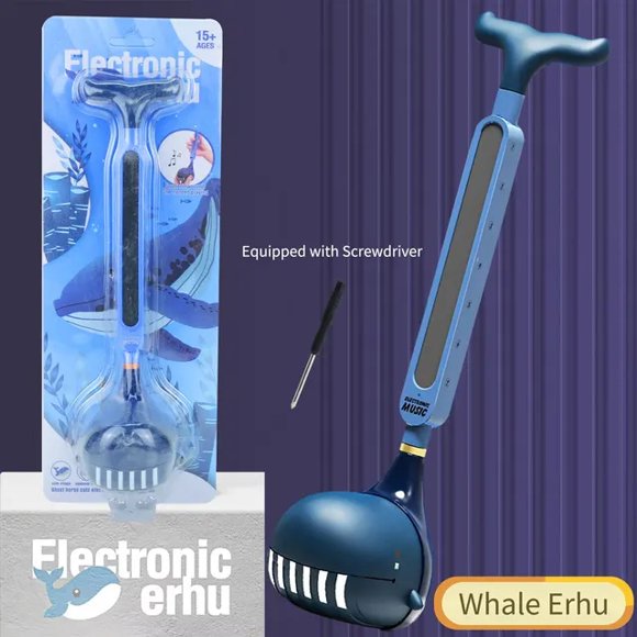 Otamatone Japanese Electronic Musical Instrument Tomatone Synthesizer Electric Tadpole Kawaii Christmas Gifts for Kid Piano Toys Whale Erhu