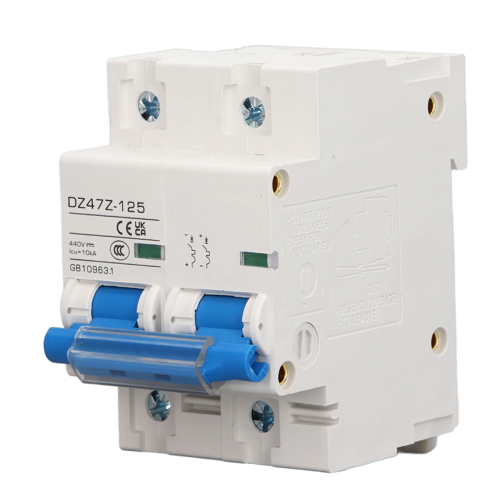 PV Circuit Breaker, Life Span DC Circuit Breaker Efficient DC440V For