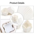 thumbnail image 6 of Clearance Cake Mould under $5,100 Count White Cupcake Liners Square Baking Cups For Baking Paper Cupcake Liners No Smell Food Grade &, 6 of 7