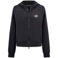 thumbnail image 2 of Women's Levelwear Black Nashville Predators Judd Raglan Full-Zip Hoodie, 2 of 3