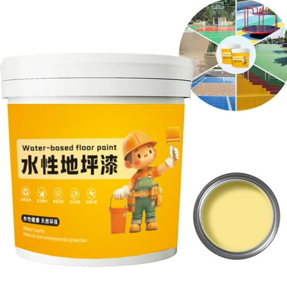Toolix Water Based Epoxy Floor Paint Anti Slip Water Based Floor Paint Water Based Garage Floor Paint Epoxy Floor Paint Anti Slip Concrete Floor Paint 300ml