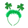 thumbnail image 4 of Diademas de aro para el pelo, diadema de trébol, duende, tocado para hombres y mujeres, diadema ST. Diadema del Día de San Patricio para el Festival Estilo C, 4 of 8