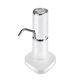 thumbnail image 1 of Dispensador de agua, bomba de agua portátil, minibomba de agua eléctrica en barril, recargable por USB, interruptor para botella de bebida eléctrica, color plateado, 1 of 5