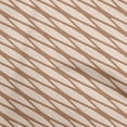 thumbnail image 1 of oneOone Polyester Spandex Brown Fabric Abstract Stripe Sewing Fabric By The Yard Printed Diy Clothing Sewing Supplies 56 Inch Wide, 1 of 5