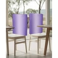 thumbnail image 4 of nqOlkjepod Purple Ombre Chair Covers Set of 4, Decorative Chair Back Cover, Modern Gradient Abstract Art Dining Room Chair Slipcovers Removable Chair Protectors Covers for Party Banquet, 4 of 7