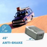 Alpicool Car Fridge, 16 Quarts Car Portable Refrigerator 12V Fridge -4℉ to 68℉ Portable Freezer Electric Cooler DC12/24V AC110V/240V for RV Truck Camping Travel