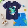 thumbnail image 2 of NOLDARES Toddler Boy Clothes Long Short Sleeve Sweatshirt and Pants Playwear Outfits Blazer,7-8 Y, 2 of 9