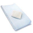 thumbnail image 1 of Fundas para cambiadores de pañales Munchkin, paquete de 2, azul/blanco, 1 of 4