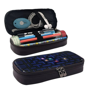 Game Pac-Man Pencil Case Stationery Pouch Organizer Office Supplies