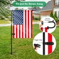 thumbnail image 4 of CozyNestFinds Garden Flag Holder with 5 Prong Base,Stable Design Garden Flag Stand for Outside,S type Yard Flags Holder with Clip and Spring Stopper for Porch Yard Decorations Outdoor, 4 of 16