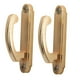 thumbnail image 2 of Cortina Cortinas Tiebacks Puerta Pared Bor s Percha 2pcs Pta dorado SM SunniMix Titular de borlas, 2 of 8
