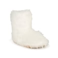 thumbnail image 1 of Women's Round Toe Shaggy Faux Fur Bootie 20457, 1 of 4