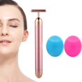 thumbnail image 1 of Masajeador facial en forma de T Beauty Bar Marfort Rose Gold, 1 of 7