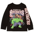thumbnail image 5 of Marvel Spider-Man and Avengers Long Sleeve T-Shirt 2-Pack for Boys, Spiderman and Avengers Boys Long Sleeve Tees Bundle Set (Size 4-16), 5 of 7