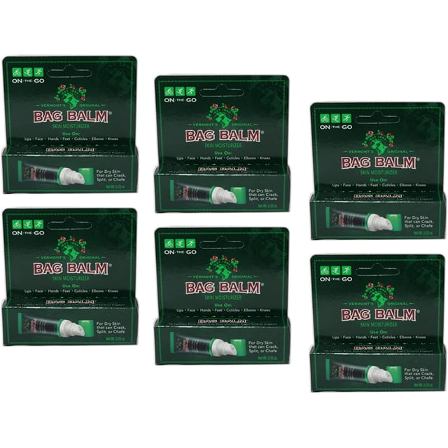 Bálsamo hidratante en bolsa, tubo de 10 ml para llevar (paquete de 6)