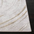 thumbnail image 3 of SAFAVIEH Orchard Edweena Modern Polyester Runner Rug, Grey/Gold, 2'2" x 17', 3 of 8