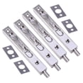thumbnail image 1 of Miangastore 4Pcs Concealed Spring Stainless Steel Latch Security Door Fire Door Security Door Latch Bolt Accessories Tools, 1 of 8