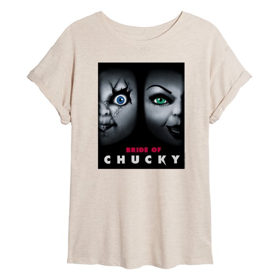 Chucky - Halloween - Bride Of Chucky - We’ll Be Watching & Waiting - Juniors Ideal Flowy Muscle T-Shirt