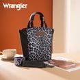 thumbnail image 6 of Wrangler Purse for Women Animal Print Crossbody Bags Top-Handle Shoulder Bag Leopard Print Handbag for Everyday Casual Use, Black, 6 of 7
