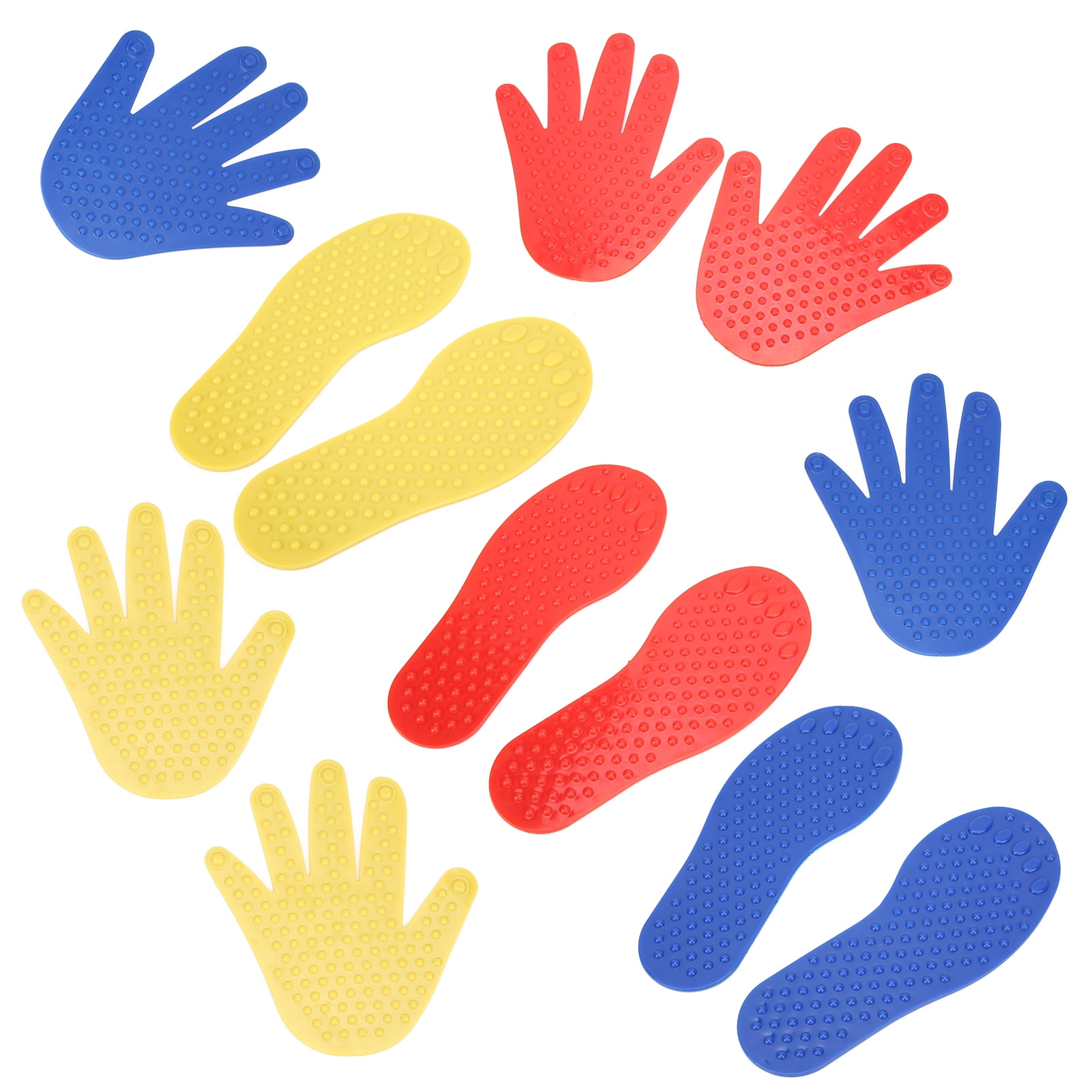 Hands And Feet Game Integration Toy, Build Muscle PVC Material Hands And Feet Play Mat  For Outdoor For Indoor For 1 Above Year Old