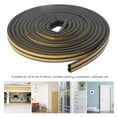 thumbnail image 4 of 3 Sets of 10M Sealing Strips Home Window Self Adhesive Sealing Strips Windproof Waterproof Soundproof Self Adhesive For Blocking Cracks And Gaps On Doors, 4 of 9