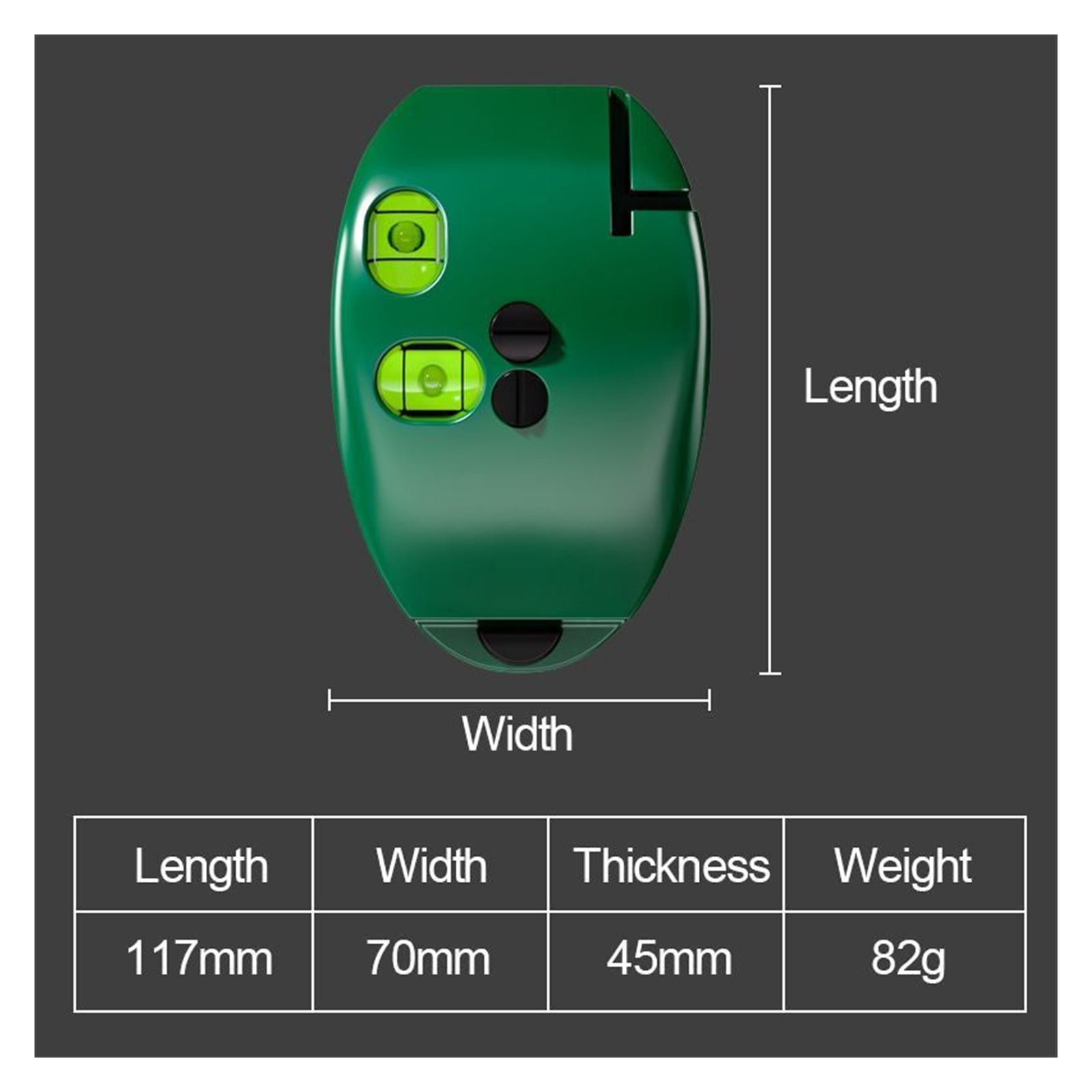 High Precision Infrared Right Angle Bubble Level Mini Professional Durable Quality 20M Long Distance ,Water-Proof & Dust Resistant
