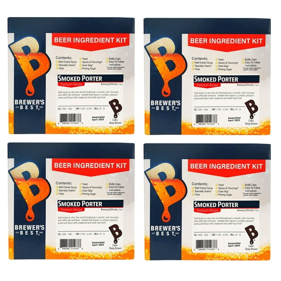 Brewer's Best Smoked Porter Home Brew Beer Ingredient Kit (4 Units)