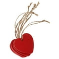 thumbnail image 4 of 10x Embellissement en Bois Scrapbooking Bricolage, 145mm 10pcs Rouge, 4 of 7