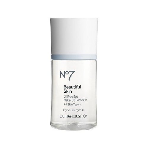 No 7 Beautiful Skin Oil Free Eye MakeUp Remover All Skin Types 100 ml