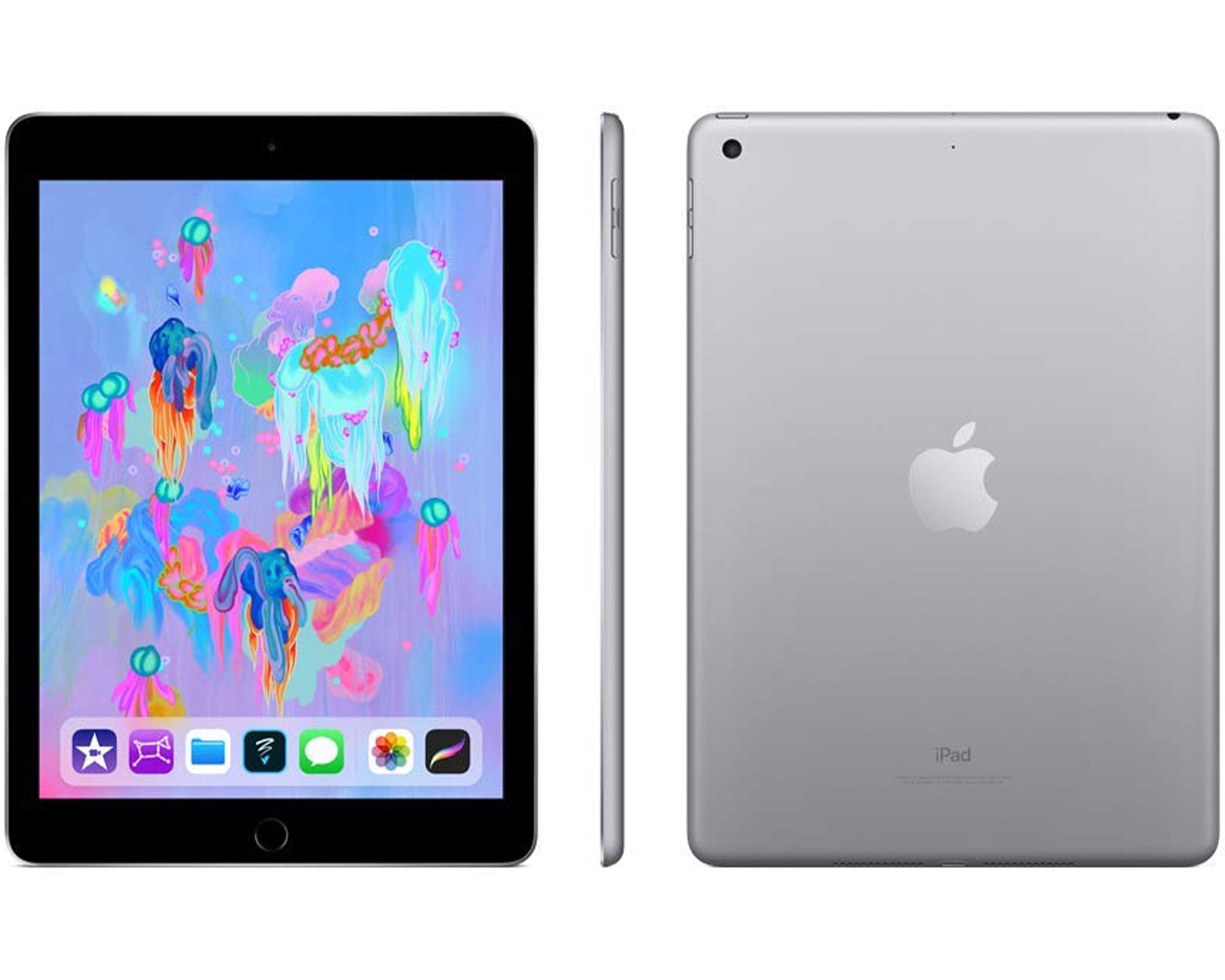 Apple iPad 9,7 - 2018 - Wi-Fi + Cellular - 128 Go - Gris sidéral