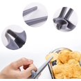 thumbnail image 3 of Palillos para dedos de jugador de 3 piezas, palillos de plástico para aperitivos, pinzas de plástico para comida para jugadores, para juegos, fundas para dedos móviles para juegos ER, 3 of 5