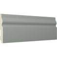 thumbnail image 2 of Ekena Millwork 3 7/8"H x 5/8"P x 94 1/2"L Holmdel Baseboard Moulding (12-Pack), 2 of 6