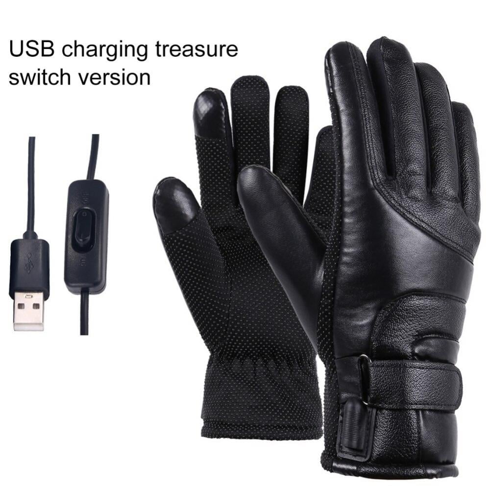 Electric Heated Gloves Intelligent Touch Screen Design Rechargeable