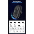 thumbnail image 5 of New Motorcycle Helmet Bluetooth Headset Waterproof Headset Noise Reduction Wireless Hands-Free Ip67 Waterproof, 5 of 5