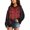 Red, variant on Grblisyd Halloween Hoodies for Girls Casual Long Sleeve Pullover Hoodie Fashion Skeleton Floral Print Sweatshirt with Kangaroo Pocket