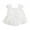 White, variant on Bagilaanoe Newborn Baby Girl Summer Rompers Dress Flower Sleeveless Bodysuits 3M 6M 12M 18M Infant Tulle Patchwork A-line Dresses