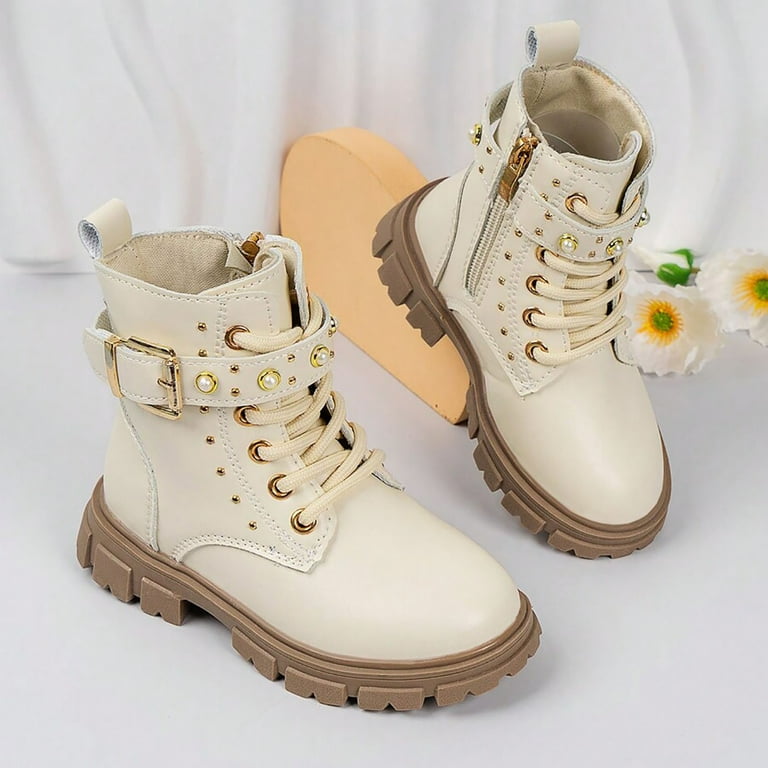 Womens Boots Pearl Combat Boots Love Moschino Faux-pearl Combat