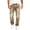 Light Brown, variant on Mens Straight Leg Jeans Casual Distressed Denim Pants for Spring and Fall Loose Fit Long Trousers with Pocket Design