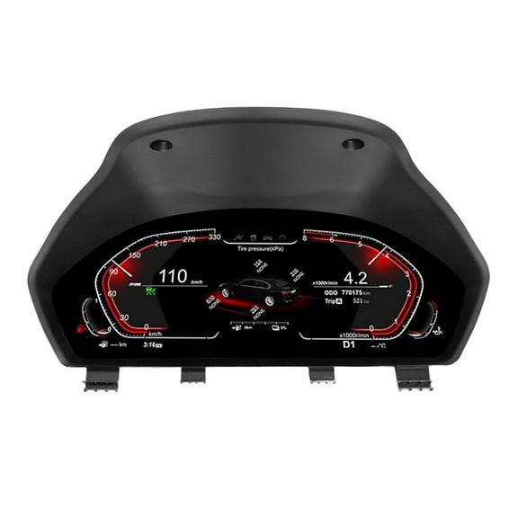 12.3 inch digital dashboard instrument cluster Suitable for passat B6 B7 CC digital speedometer replacement, digital instrument cluster replacement, digital dashboard