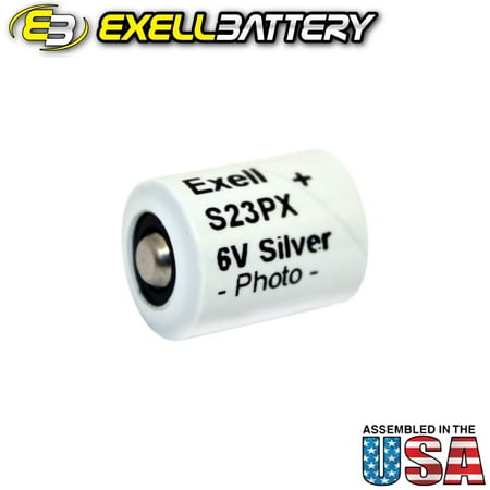 UPC 819891010827 product image for Exell S23PX 6V Silver Oxide Battery 4NR42 EPX23 V23PX 4LR42 PX23 | upcitemdb.com