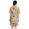 thumbnail image 5 of Moomaya Night Gown For Women Sexy Cotton Plus Size Sleep Shirts For Women-S-XXL, 5 of 6