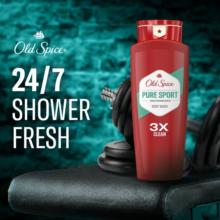 Old Spice High Endurance Men's Body Wash Pure Sport 24 fl oz 2