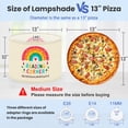 thumbnail image 2 of Lampshades 2 Pack Rainbow Boho Alphabet Cartoon Cute Girls Educational Quotes Colorful 13"x13"x10" Light Shade for Table Lamps Floor Lamps Drum Lamp Shades Lampshade Replacement Easy Assembly, 2 of 8