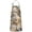 Animal Print Pattern, variant on Yellow and Brown Of Leopard Print Apron-Garden Aprons for Women with Pockets-Cotton Linen Waterproof Kitchen Cooking Gardening Aprons Adjustable for Kitchen,Cooking,BBQ and Salon 33x27 Inch