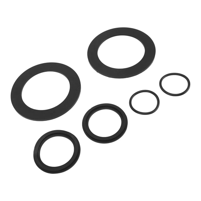 Kit de anillos de arandela RP, 6 piezas 25076RP Lavadora de silicona para piscinas Reemplazo de arandela de silicona para piscinas Claridad notable
