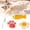 B, variant on Natural Loofah Cat Toys for Teeth Cleaning – 3-Pack Catnip Chew Toys, Dental Teeth Cleaning Teething Toy for Kittens & Indoor Cats, Boredom Relief, Interactive,A
