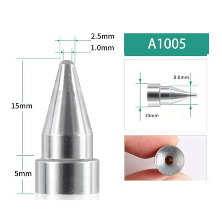 

1pc A series A1002-7 1.0MM Leader-Free welding Tip For Hakko 802 808 809 807 817