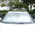 thumbnail image 3 of Paraguas Parasol para parabrisas de coche SUV, parasol plegable para rayos UV, parasol para coche, p Tomshoo Paraguas, 3 of 7